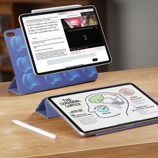 ESR Rebound Magnetic etui, iPad Pro 11" 2024, fioletowy