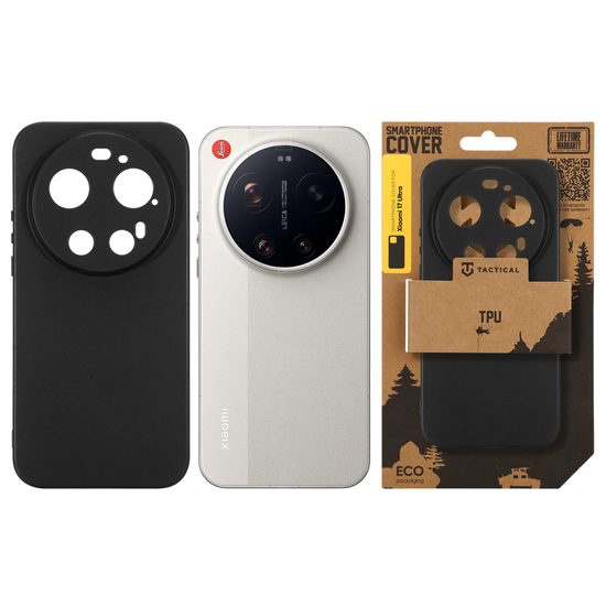 Custodia TPU Tactical per Xiaomi 17 Ultra, nera