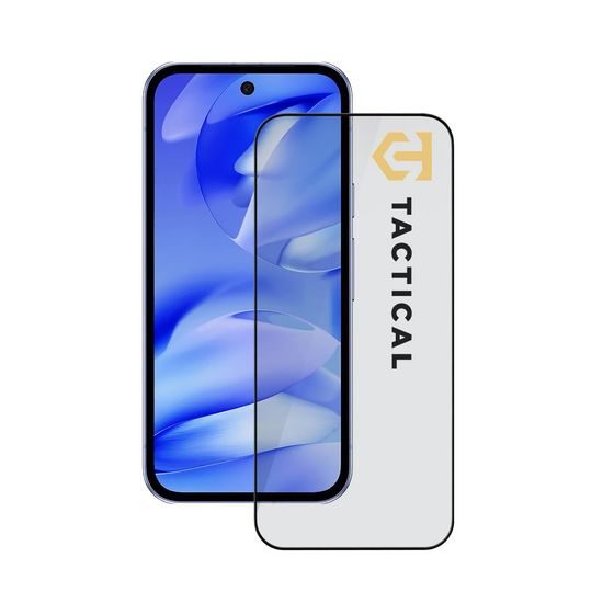 Tactical Glass Shield 5D γυαλί για Google Pixel 9a, μαύρο