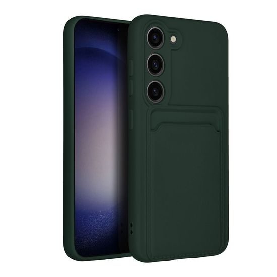 Card Case obal, Samsung Galaxy S23 Plus, zelený
