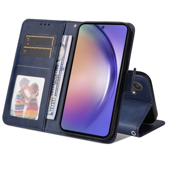 Magnet Case, Samsung Galaxy A55, modrý