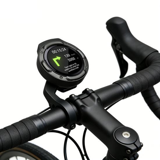 RideCore RC10 AMOLED Navigationsgerät für Fahrrad, E-Bike und Motorrad - Smartes Display mit 850 Nits Helligkeit und IP67 Schutz