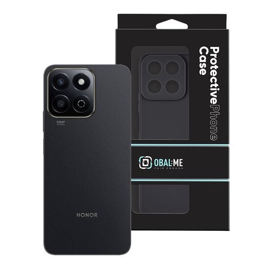 OBAL:ME Matte TPU Kryt pre Honor 200 Smart, čierny