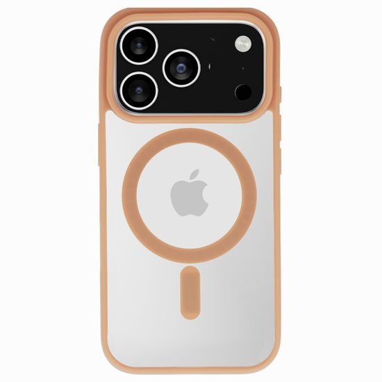 Θήκη Acrylic Color Magsafe, iPhone 17 Pro, καφέ