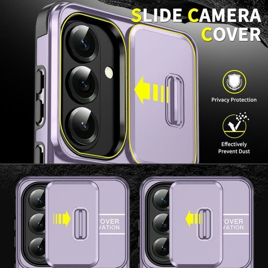 Θήκη Camslide Stand, Samsung Galaxy S26, μωβ