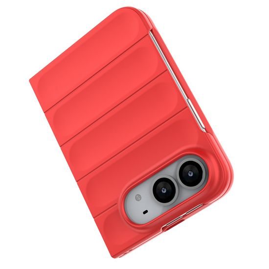Magic Shield Case für iPhone Duo - Stoßfeste Schutzhülle aus TPU - Rot