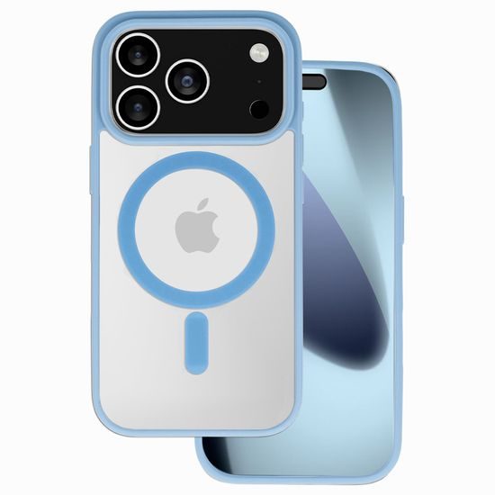 Θήκη Acrylic Color Magsafe, iPhone 17 Pro, μπλε