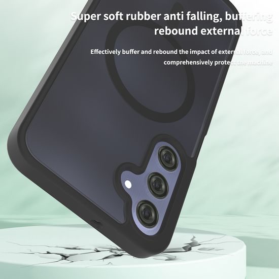 Samsung Galaxy A16 5G ümbris – JP MagFit Colour MagSafe N52 magnetiga – must