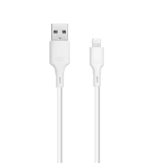 BlueStar καλώδιο USB - Lightning 1 μ, λευκό