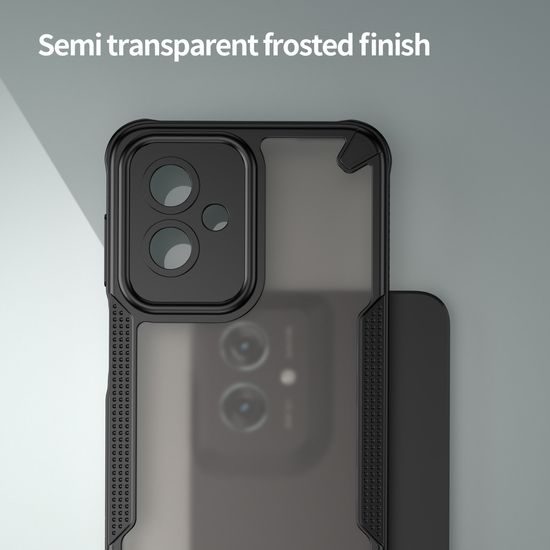 ArmorShield Hybrid Case, Motorola Moto G55, μαύρο