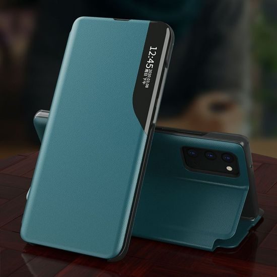 Eco Leather View Case, Samsung Galaxy S20 FE 5G, kék