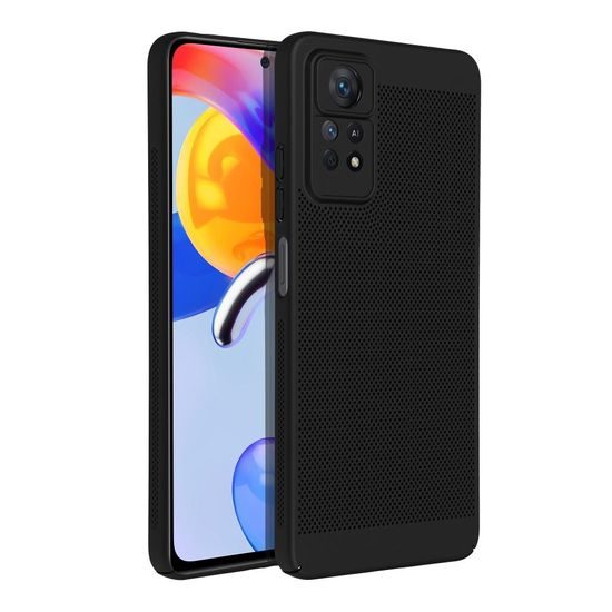 Breezy Case, Xiaomi Redmi Note 11 Pro / 11 Pro 5G, fekete