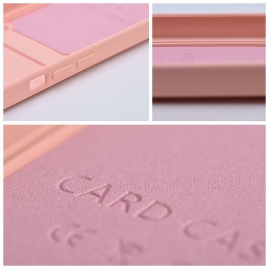 Card Case obal, Xiaomi Redmi 13C, ružový