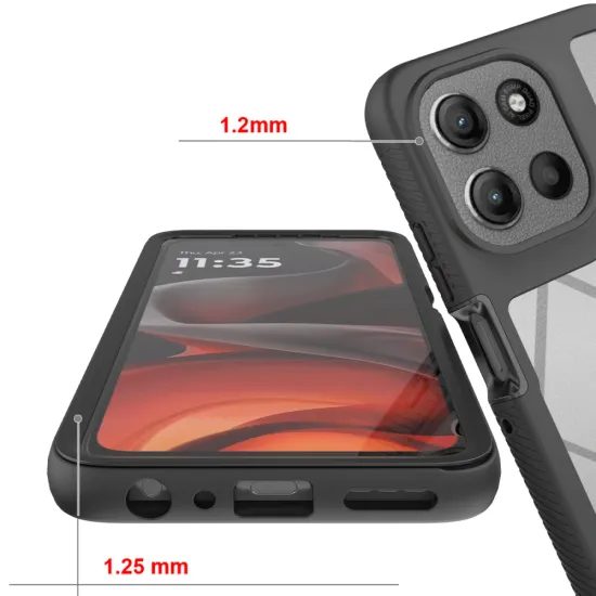 Tech-Protect Defense360 Motorola Moto G56 5G, μαύρο