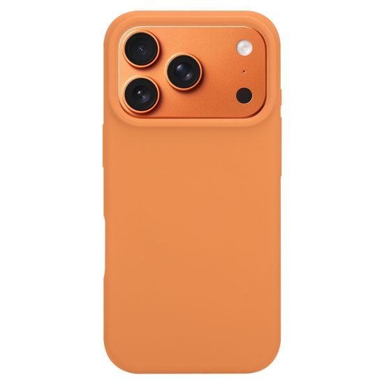 Tactical MagForce Velvet Smoothie Hoesje - iPhone 17 Pro - Liquid Silicone met MagSafe - Oranje