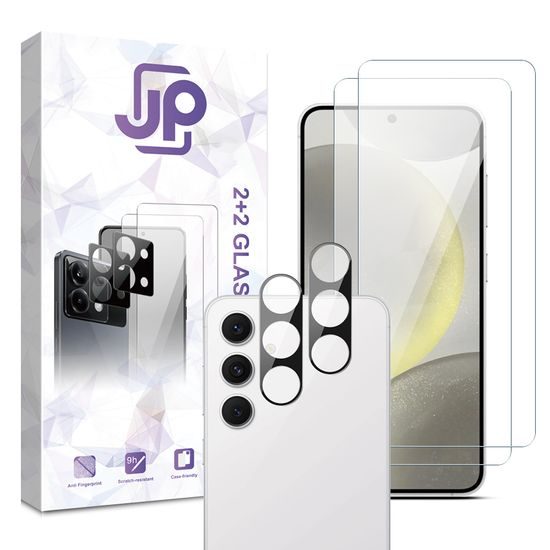 JP Combo pack, 2 db edzett üveg és 2 db kameraüveg készlet, Samsung Galaxy S24 FE