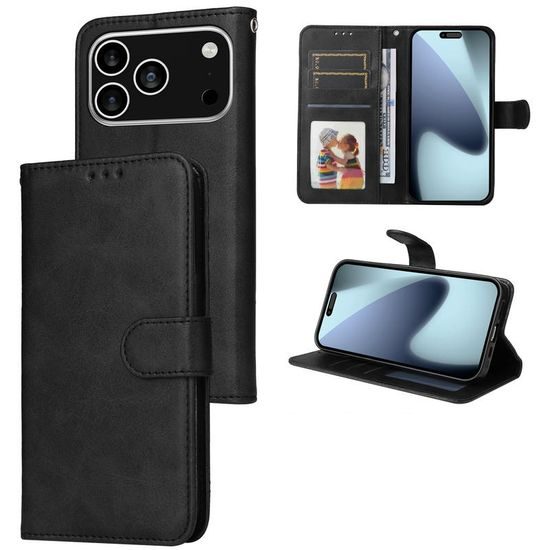 Magnetni etui, iPhone 18 Pro, črn