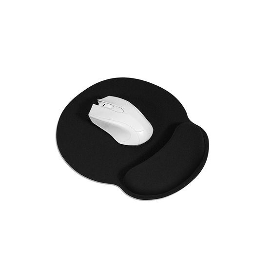Mouse ergonomic și suport pentru încheietura mâinii 250x230x25mm, negru