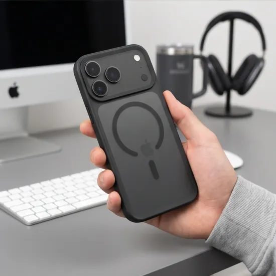 Tech-Protect MagMat MagSafe CC, iPhone 17 Pro / 18 Pro, čierny matný
