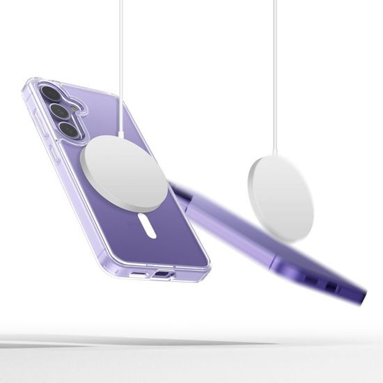 Tech-Protect Flexair Hybrid s MagSafe, Samsung Galaxy S25, priehľadný