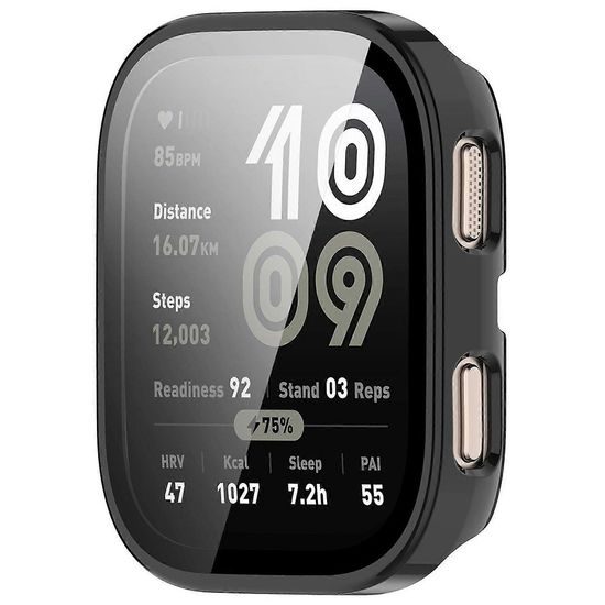 Techsuit Defense360 Pro, Amazfit Bip 6, crna