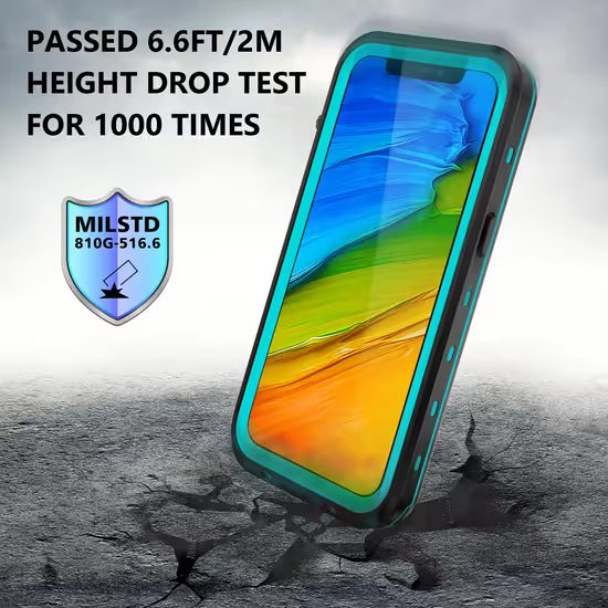 ShellBox IP68 Θήκη, iPhone 13 Pro, Μαύρο