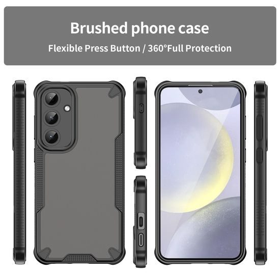 ArmorShield Hybrid Case, Samsung Galaxy S25 Plus, μαύρο