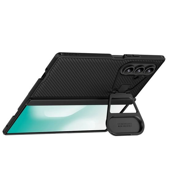 Samsung Galaxy Z Fold 7 aizsargvāciņš – Nillkin CamShield Prop Magnetic Metal Lens – melns