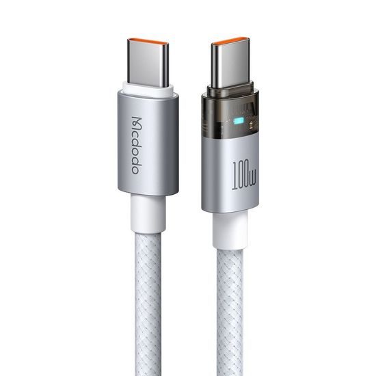 Mcdodo USB-C naar USB-C Kabel (CA-5582) - 100W - 1,2m - Wit