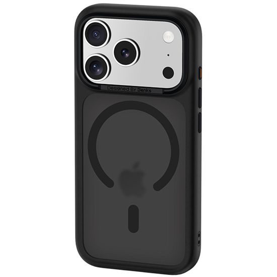 iPhone 17 Pro Max / 18 Pro Max ümbris – Benks Magnetic Mist Metal Frame – must