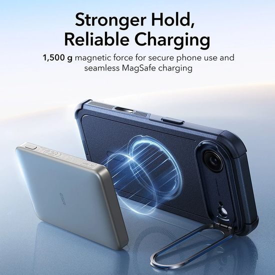 Θήκη ESR Cyber Armor Kickstand, iPhone Air, μπλε