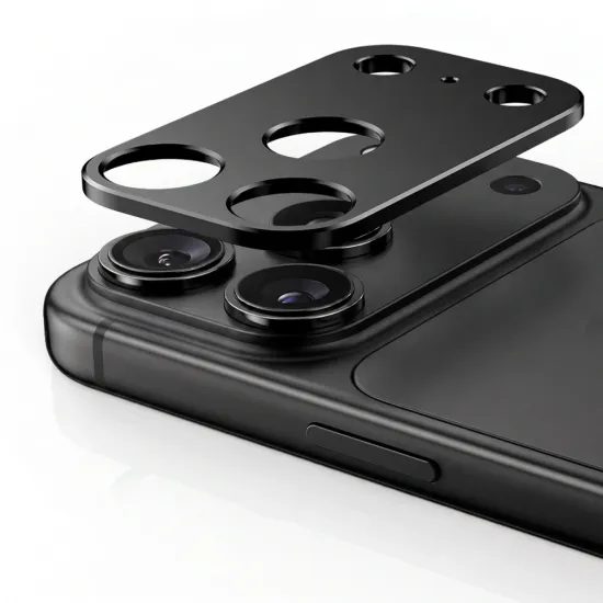Tech-Protect Camalloy Fit+ kaamerakaitse iPhone 18 Pro Max – must