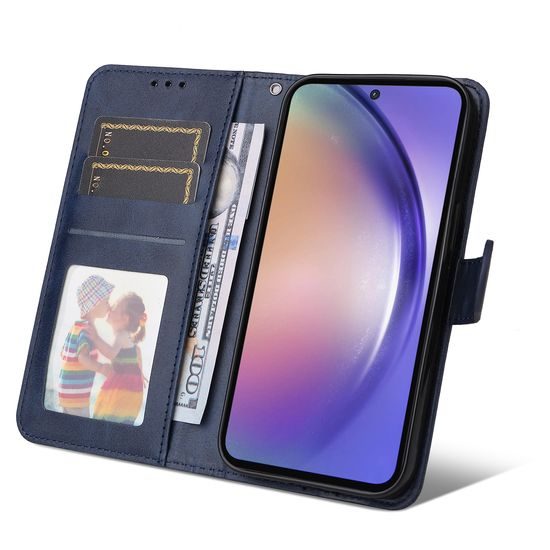 Magnet Case, Samsung Galaxy A55, modrý