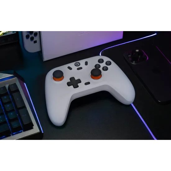GameSir T4n Lite bezvadu spēļu kontrolieris – balts