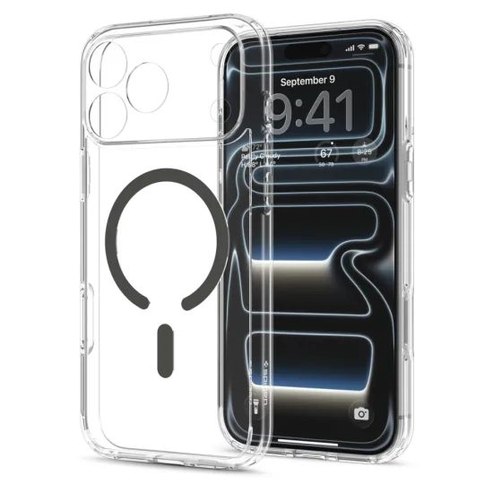 Spigen Ultra Hybrid Mag s MagSafe, iPhone 17 Pro Max / 18 Pro Max, grafit