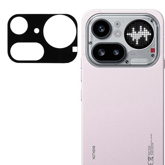 Nothing Phone (4a) Pro kaamera kaitseklaas – Techsuit – must