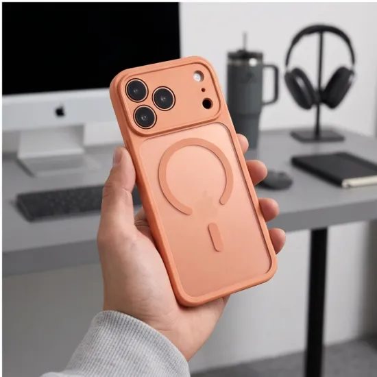 Tech-Protect BasicMag MagSafe Case für iPhone 17 Pro Max / 18 Pro Max - Magnetische Schutzhülle - Orange