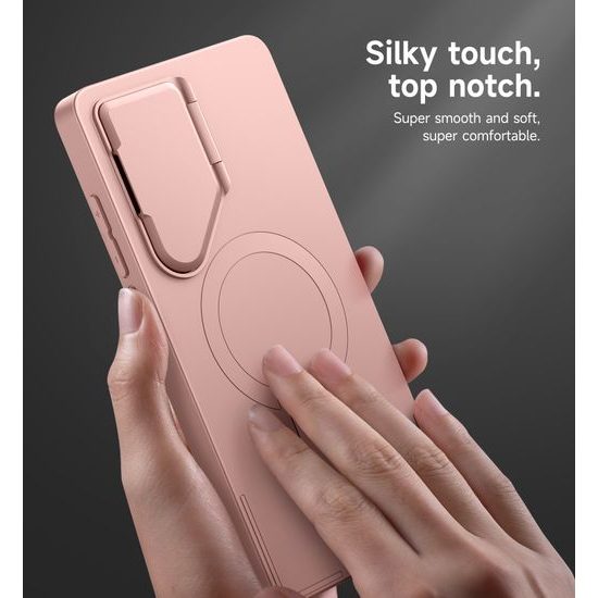Suritch MagSafe Kickstand Camprotector θήκη Samsung Galaxy S25 Ultra, ροζ