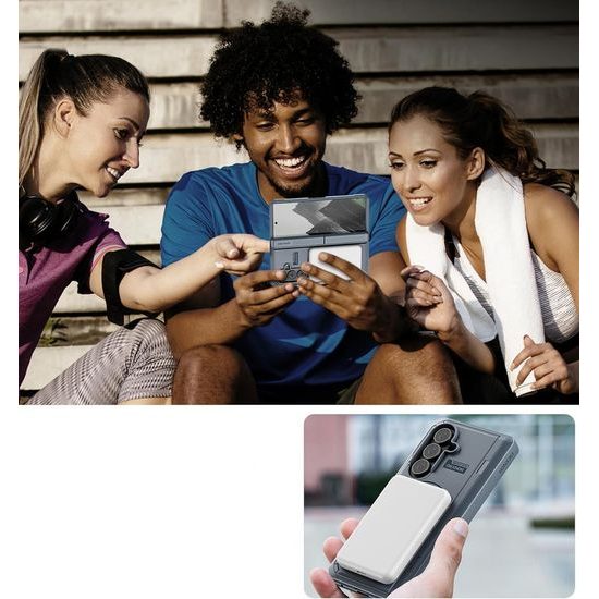 Dexnor MagSafe Kickstand obal Samsung Galaxy Z Fold 7, modrý