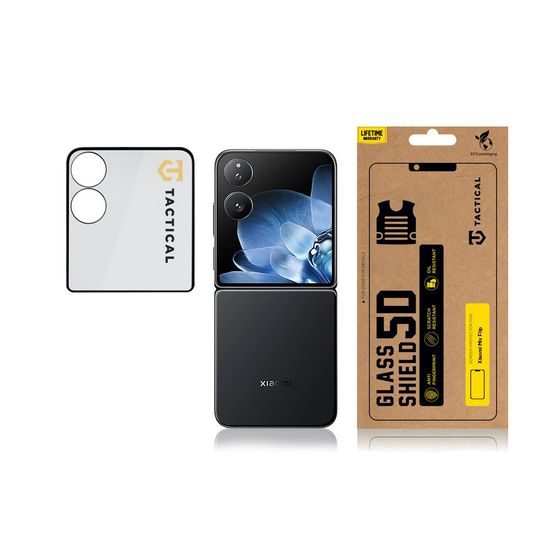 Tactical Glass Shield 5D sklo pro Xiaomi Mix Flip, černé
