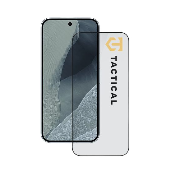 Google Pixel 11 Pro apsauginis stiklas – Tactical Glass Shield 5D grūdintas stiklas – juoda