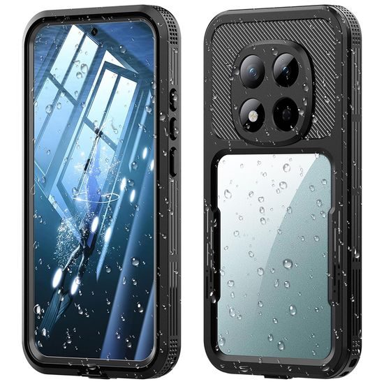 Custodia ShellBox IP68, Xiaomi Redmi Note 15 Pro 5G, nero