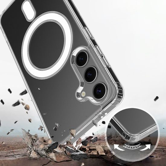 Samsung Galaxy A27 5G vāciņš – Techsuit MagSafe Pro – caurspīdīgs