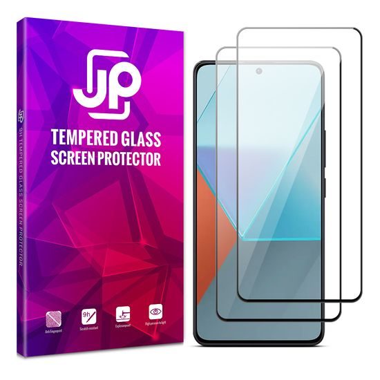 JP 2x 3D steklo, Xiaomi Redmi Note 13 Pro 5G, črno