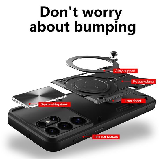 Techsuit CamGuard Pro, Samsung Galaxy S25 Ultra, μπλε