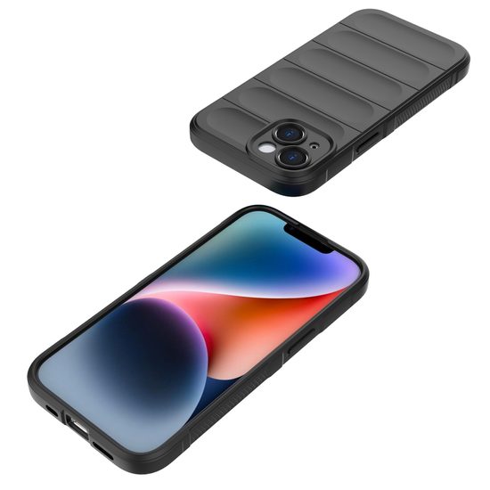 Θήκη Wency Magic Shield, iPhone 15, μαύρη