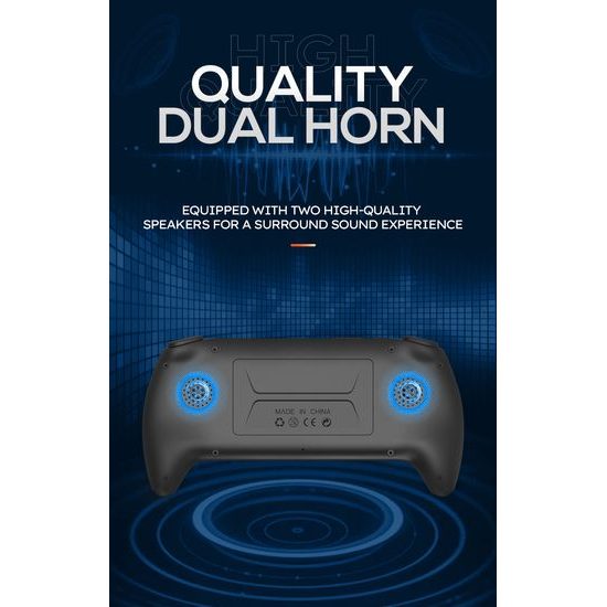 Project X Φορητή κονσόλα παιχνιδιών με οθόνη 4,3" HD IPS, λευκή