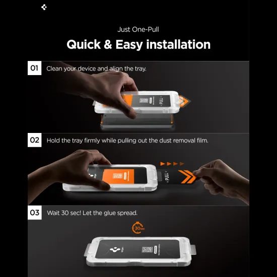 Spigen Glas.TR EZ Fit Pro Panzerglas für Samsung Galaxy S26 Ultra - Gehärtetes Displayschutzglas mit Applikator