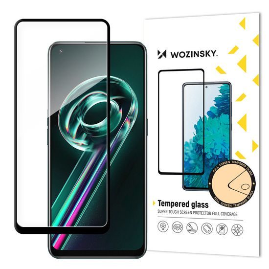 5D Folie de sticlă securizată pentru Realme 9 Pro Plus, negru