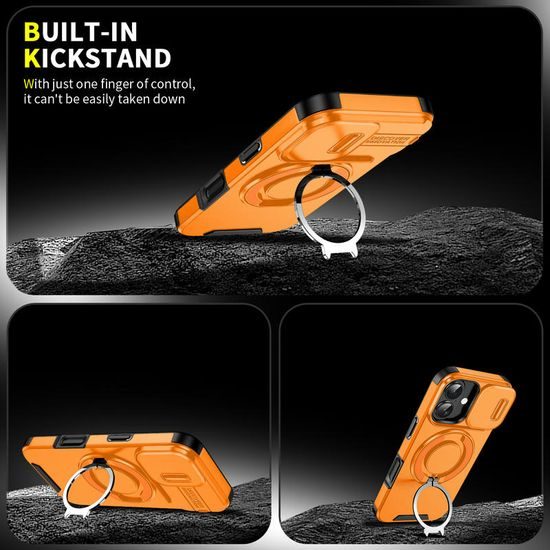 Θήκη Camslide Stand, iPhone 17, πορτοκαλί
